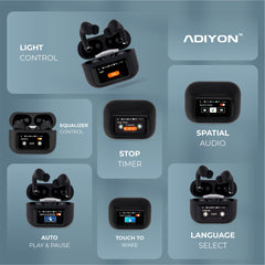 ADIYON Touchsreen Smart Earbuds