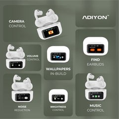 ADIYON Touchsreen Smart Earbuds