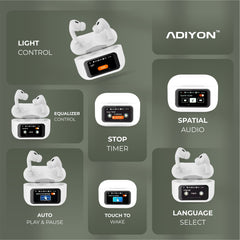 ADIYON Touchsreen Smart Earbuds